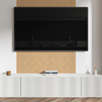 Dekorační panel na zeď Květinový vzor v síťovině