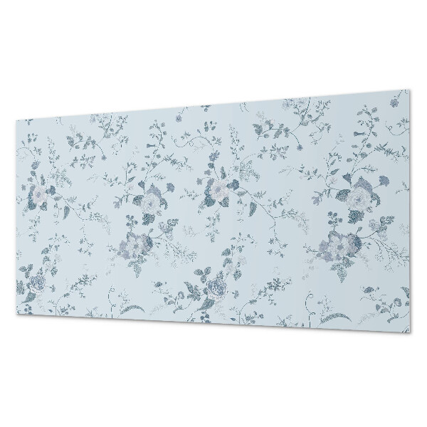 Vinylový nástěnný panel Květinový vzor na pozadí