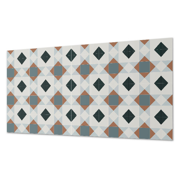 Samolepící obkladový panel Geometrický vzor dlaždic