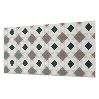 Samolepící obkladový panel Geometrický vzor dlaždic