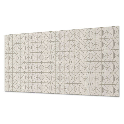 Samolepící obkladový panel Geometrický vzor s kruhy
