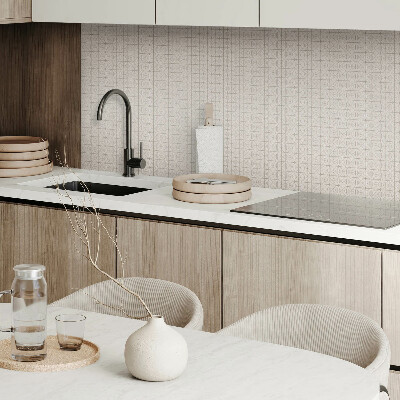 Samolepící obkladový panel Geometrický vzor s kruhy