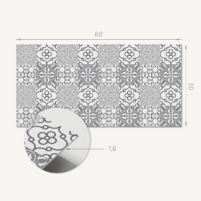 Samolepící obkladový panel Geometrické vzory v rozložení
