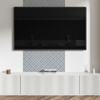 Vinylový nástěnný panel Vzor s květinovými motivy