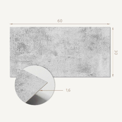 Dekorační panel na zeď Surová betonová textura