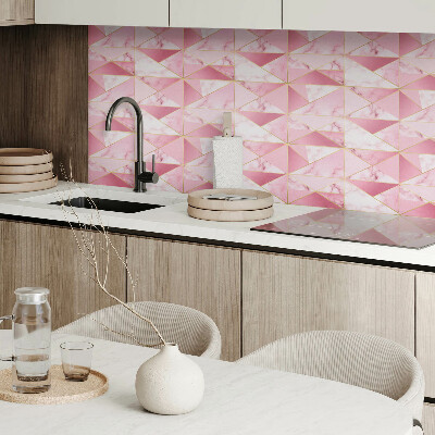 Dekorační panel na zeď Geometrické vzory s kuličkami