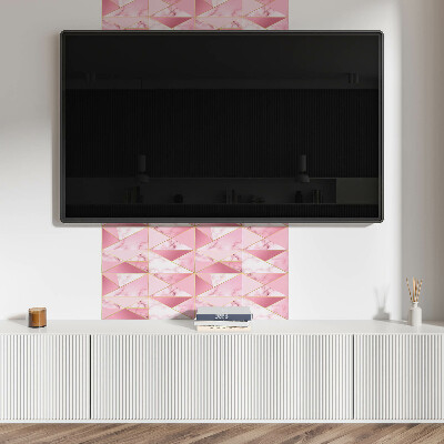 Dekorační panel na zeď Geometrické vzory s kuličkami