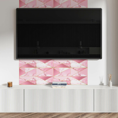 Dekorační panel na zeď Geometrické vzory s kuličkami