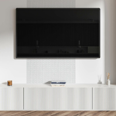 Vinylový nástěnný panel Vlny s kruhy v pozadí