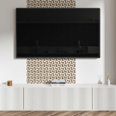 Samolepící obkladový panel Geometrický trojúhelníkový vzor