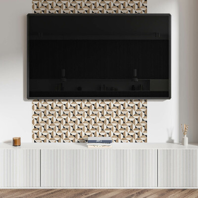Samolepící obkladový panel Geometrický trojúhelníkový vzor