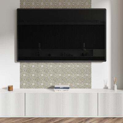 Vinylový nástěnný panel Mozaikový vzor s kruhy
