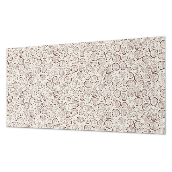 Dekorační panel na zeď Kulaté sklenice vzor