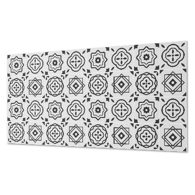 Vinylový nástěnný panel Geometrické vzory ve čtvercích