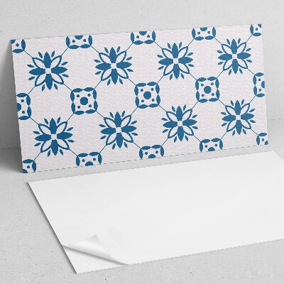 Dekorační panel na zeď Květinový vzor s listy