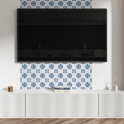 Dekorační panel na zeď Květinový vzor s listy