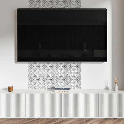 Vinylový nástěnný panel Vzor s květinovými motivy