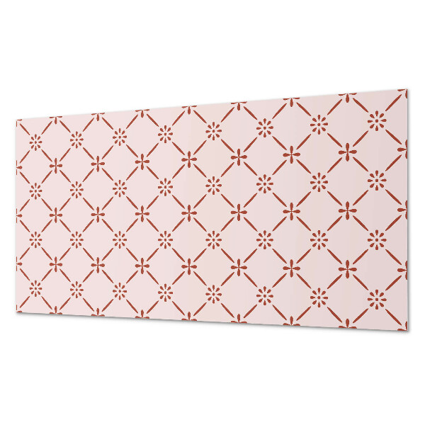 Dekorační panel na zeď Stylový květinový vzor