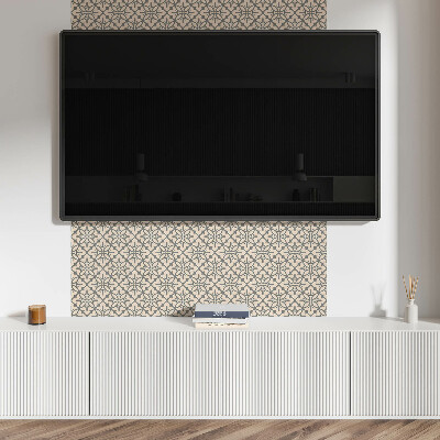 Vinylový nástěnný panel Květinový vzor s detaily