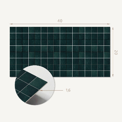 Samolepící obkladový panel Geometrický vzor dlaždic