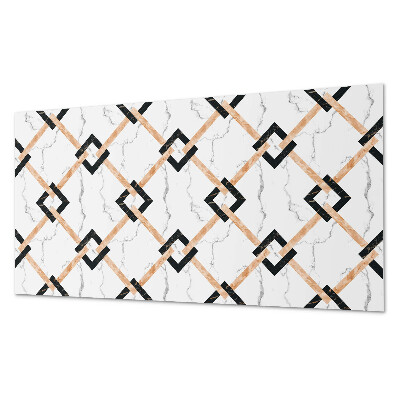 Vinylový nástěnný panel Geometrické mramorové vzory