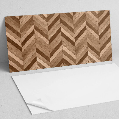 Vinylový nástěnný panel Dřevěný vzor rybí kosti