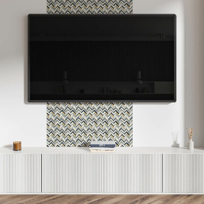 Vinylový nástěnný panel Vzor rybí kosti