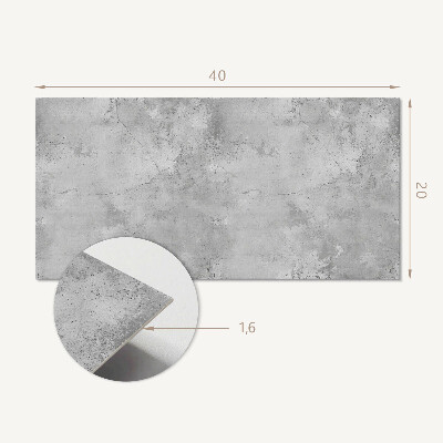 Samolepící obkladový panel Betonová textura se škrábanci