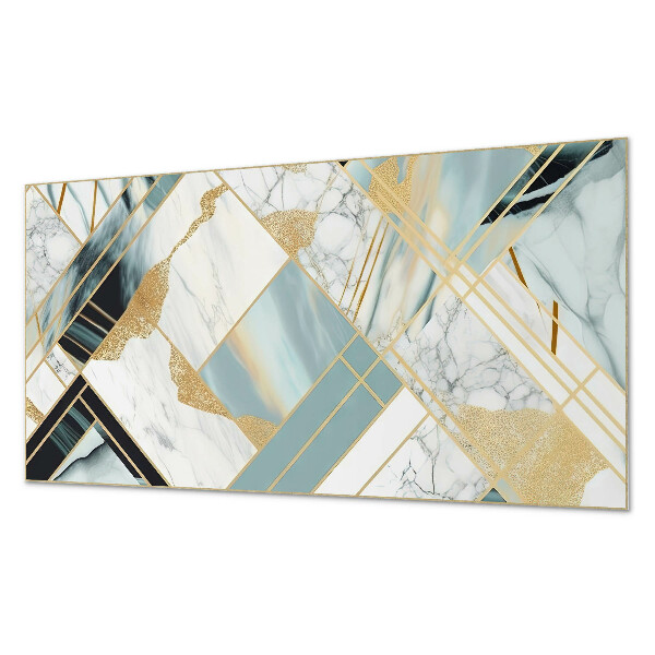 Vinylový nástěnný panel Geometrie mramorových vzorů