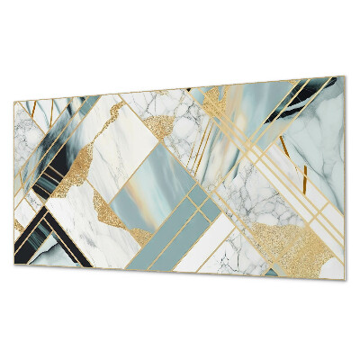 Vinylový nástěnný panel Geometrie mramorových vzorů