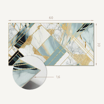 Vinylový nástěnný panel Geometrie mramorových vzorů