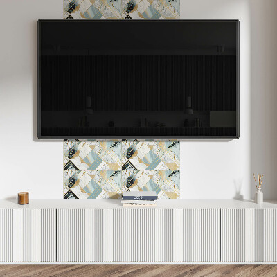 Vinylový nástěnný panel Geometrie mramorových vzorů