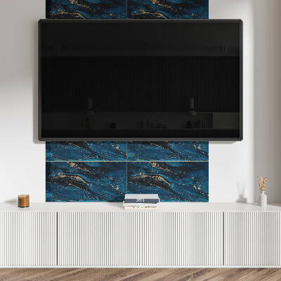 Dekorační panel na zeď Abstraktní vzor s vlnami