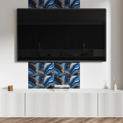 Dekorační panel na zeď Abstraktní vlnitý vzor