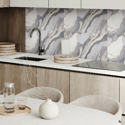 Vinylový nástěnný panel Abstraktní vlny a žíly