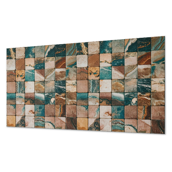 Vinylový nástěnný panel Mozaika s kamennými dlaždicemi