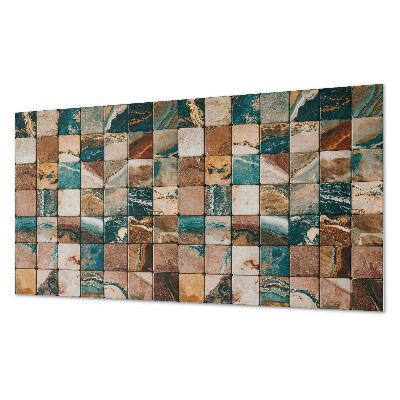 Vinylový nástěnný panel Mozaika s kamennými dlaždicemi