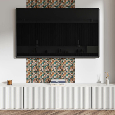 Vinylový nástěnný panel Mozaika s kamennými dlaždicemi