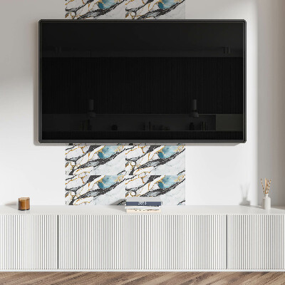 Dekorační panel na zeď Mramorový vzor s žilkami