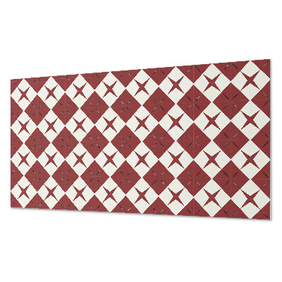 Vinylový nástěnný panel Diamantový vzor s hvězdami