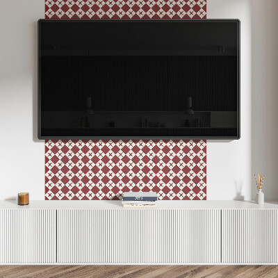 Vinylový nástěnný panel Diamantový vzor s hvězdami