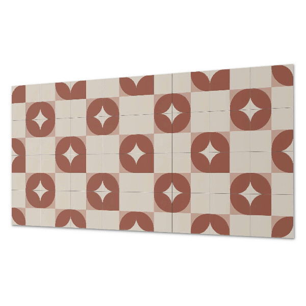 Dekorační panel na zeď Geometrický vzor s kruhy