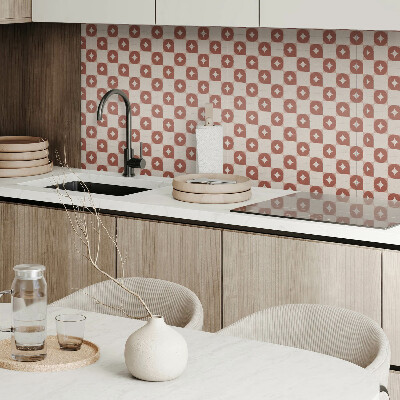 Dekorační panel na zeď Geometrický vzor s kruhy