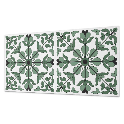 Vinylový nástěnný panel Rostlinný vzor se symetrií