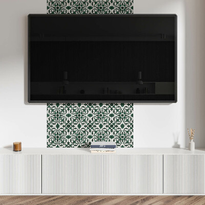 Samolepící obkladový panel Rostlinný vzor s ornamenty
