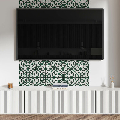 Samolepící obkladový panel Rostlinný vzor s ornamenty
