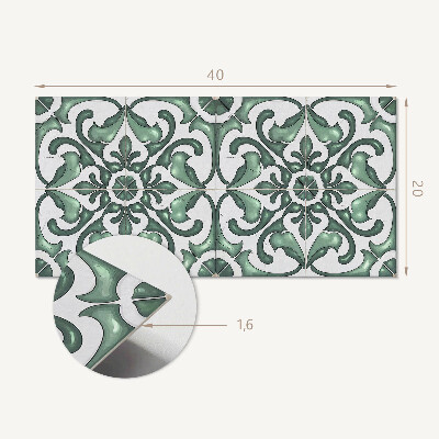 Dekorační panel na zeď Vzor s elegantními motivy