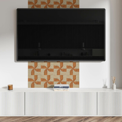 Samolepící obkladový panel Geometrie s oblouky