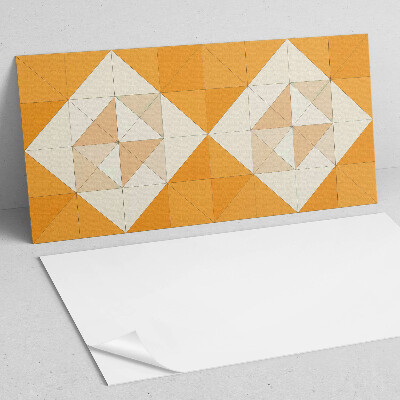 Vinylový nástěnný panel Geometrický diamantový vzor