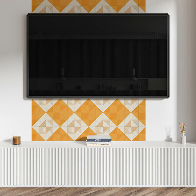 Vinylový nástěnný panel Geometrický diamantový vzor